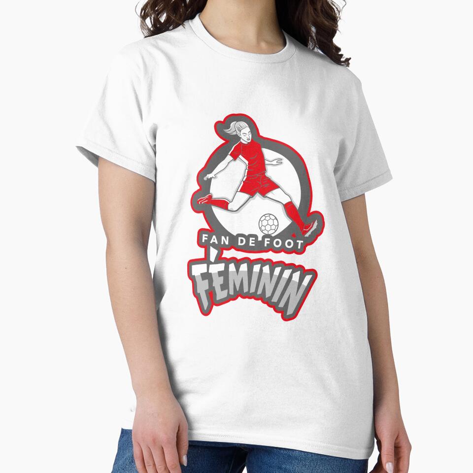 Female soccer fan funny gift football by joozybart