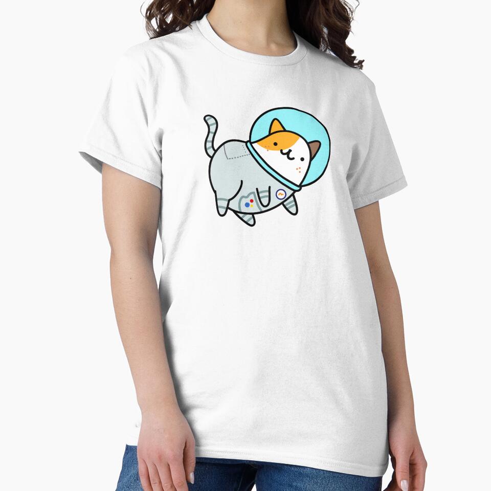 Kawaii Cat Astronaut by kawaiilife T-Shirts, Hoodie, Sweatshirt | BlankRebels.com (Image 2)