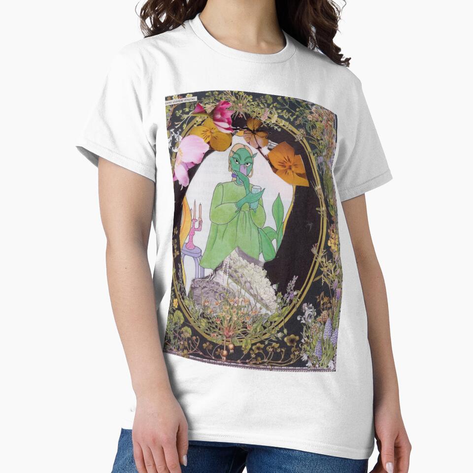 Alien in Bloom by MonsoonartsbyM T-Shirts, Hoodie, Sweatshirt | BlankRebels.com (Image 2)