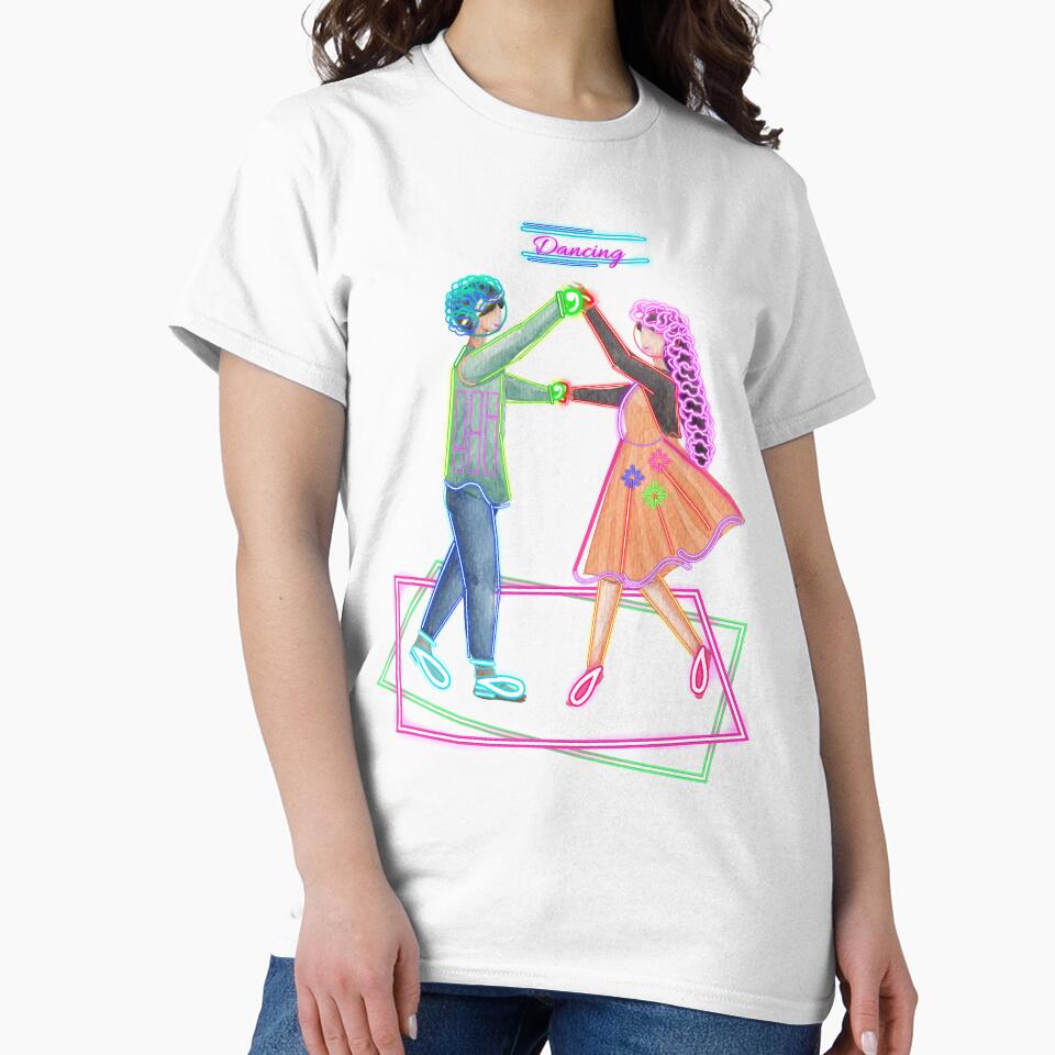 Dancing Couple by BeatyinChaos T-Shirts, Hoodie, Sweatshirt | BlankRebels.com (Image 2)