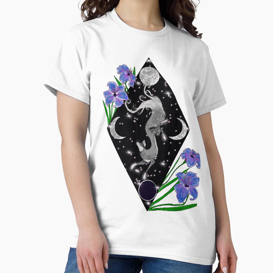 Galaxy fox by SnowFox-C T-Shirts, Hoodie, Sweatshirt | BlankRebels.com (Image 2)