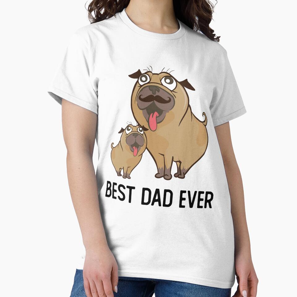 best dad ever fathers day gift by alaechamlal T-Shirts, Hoodie, Sweatshirt | BlankRebels.com (Image 2)