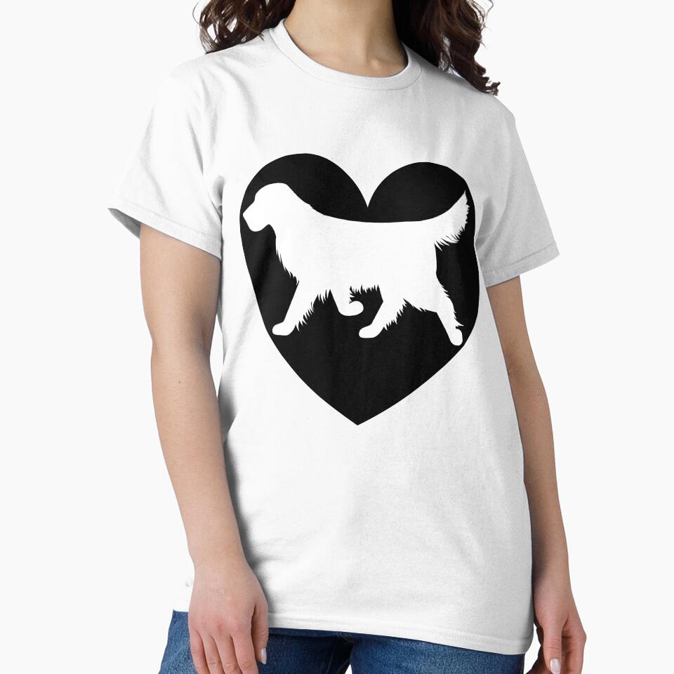 golden retriever art heart golden retriever dog lover by alaechamlal T-Shirts, Hoodie, Sweatshirt | BlankRebels.com (Image 2)