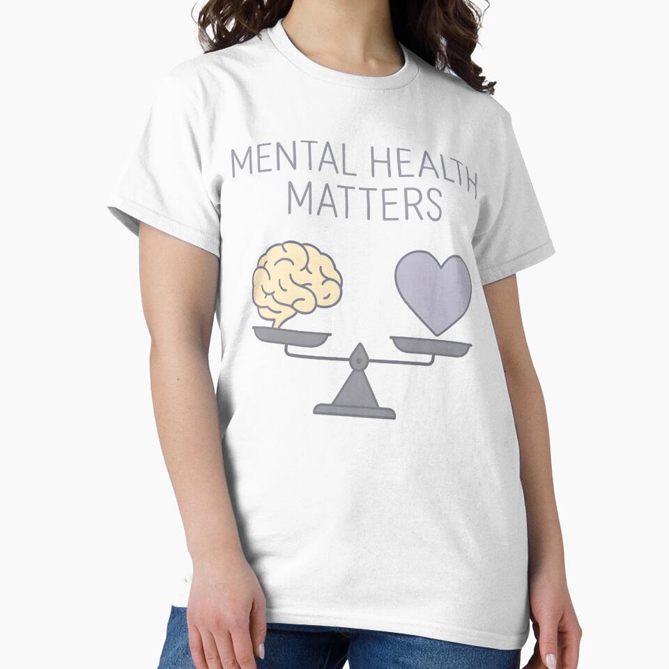 mental health therapist Mental Health Matters by Uglyandcute T-Shirts, Hoodie, Sweatshirt | BlankRebels.com (Image 2)