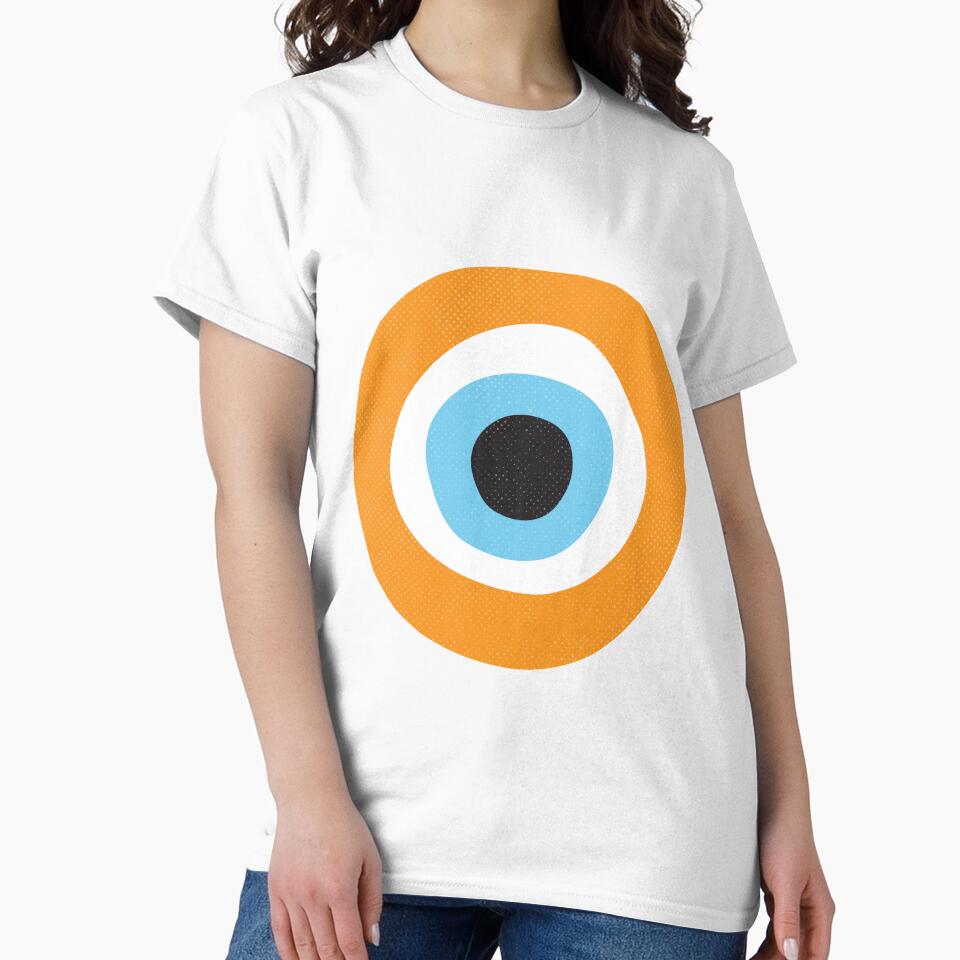 Orange Evil Eye Symbol by Inogitna Designs T-Shirts, Hoodie, Sweatshirt | BlankRebels.com (Image 2)