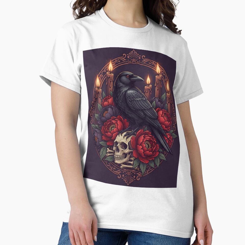 Crow by RaF71PrO T-Shirts, Hoodie, Sweatshirt | BlankRebels.com (Image 2)
