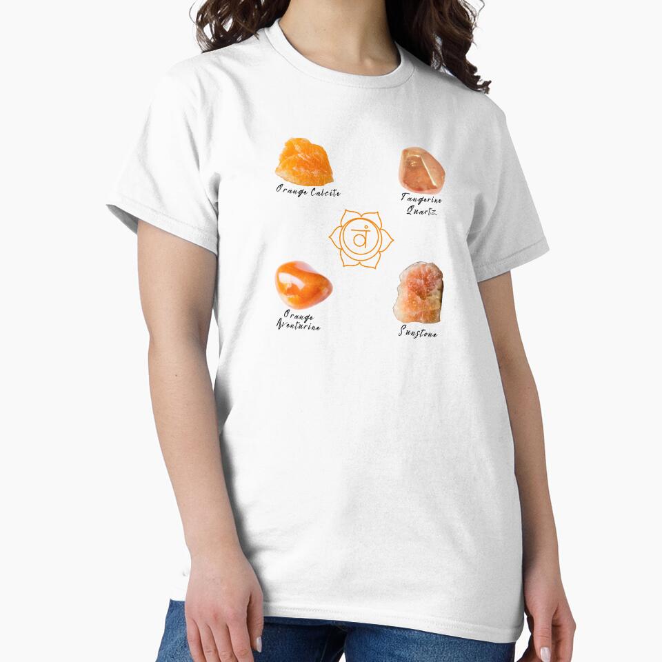 Sacral Chakra Crystals by mooneko T-Shirts, Hoodie, Sweatshirt | BlankRebels.com (Image 2)