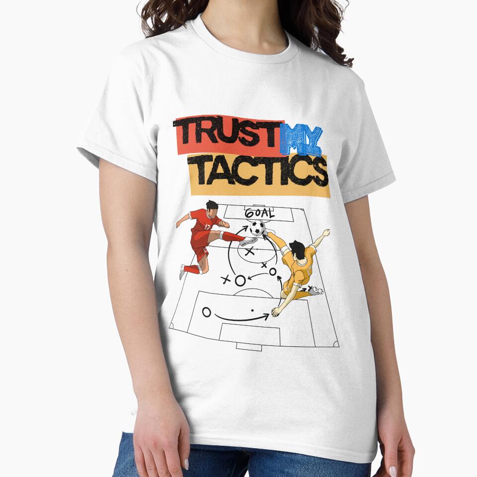 Trust My Tactics Soccer Shirt, Funny Football Coach Tee, Soccer Strategy Graphic T-Shirt, Football Manager Gift, Sports Tactical Playbook Sweatshirt by E20STUDIO