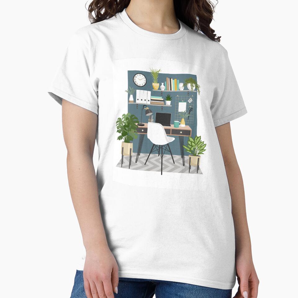 Working from home by Cheekyleopard T-Shirts, Hoodie, Sweatshirt | BlankRebels.com (Image 2)