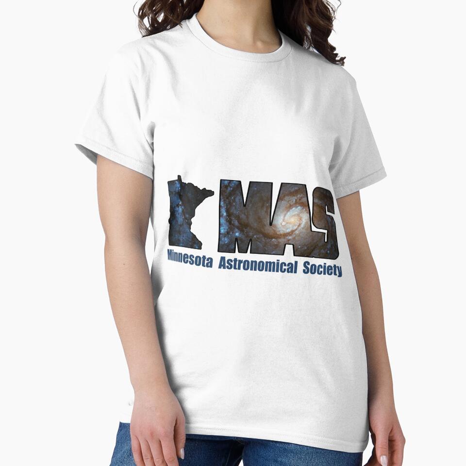 Minnesota Astronomical Society (MAS) Logo Designed with Spiral Galaxy by Minnesota Astronomical Society