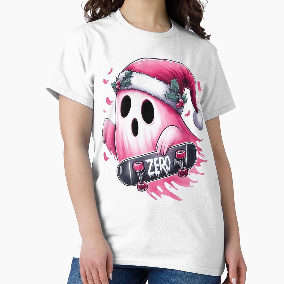 Zero Skateboard, Boo Ghost Zero Skateboard by clintang T-Shirts, Hoodie, Sweatshirt | BlankRebels.com (Image 2)