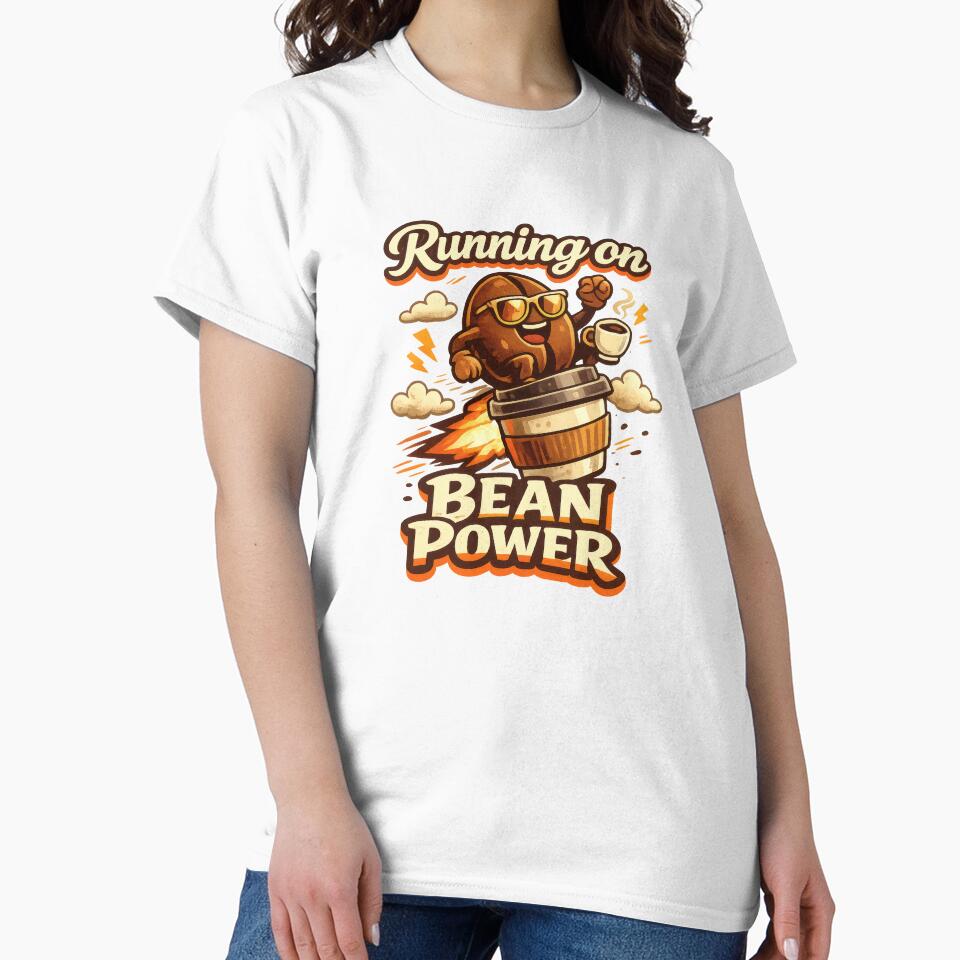 Running on Bean Power by Claudia Bartoli-McKinney T-Shirts, Hoodie, Sweatshirt | BlankRebels.com (Image 2)