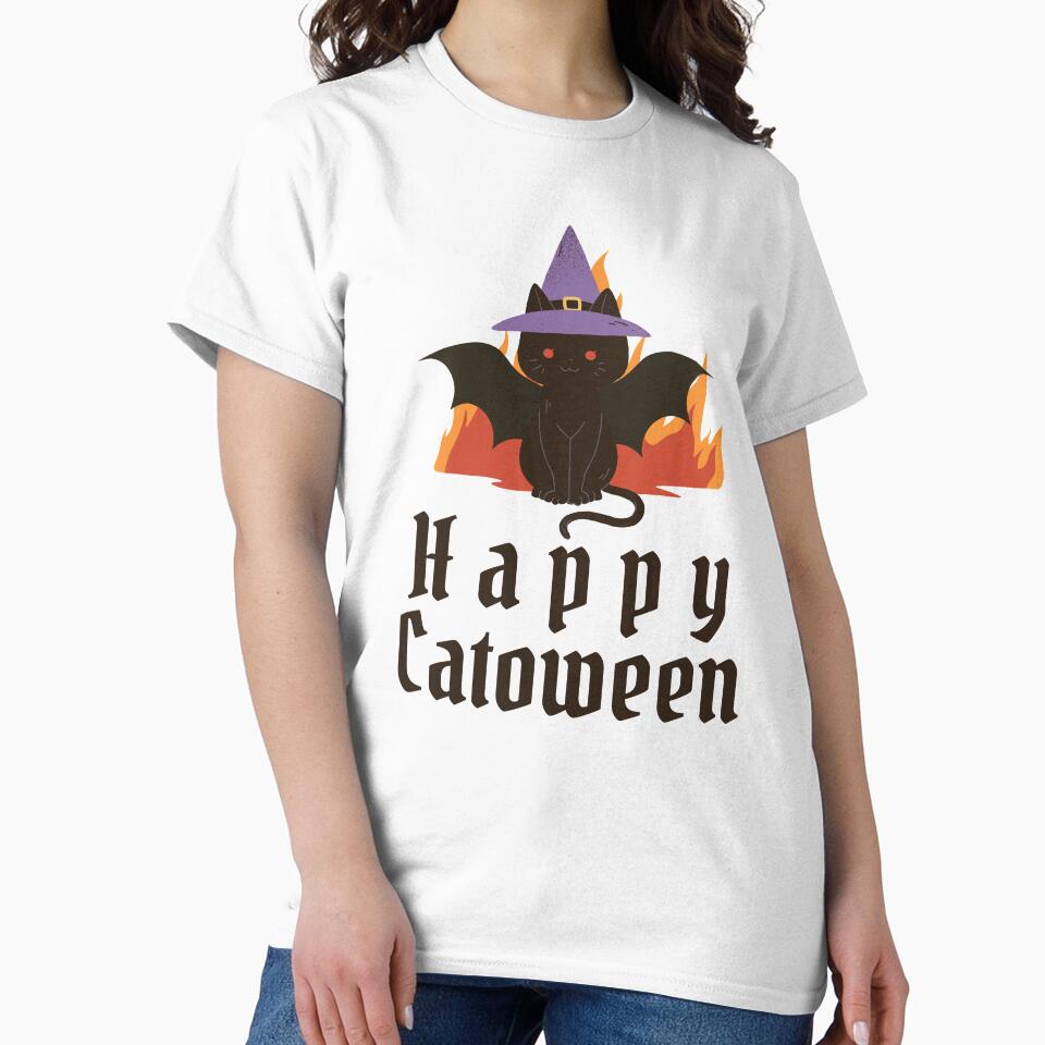 Happy Catoween by Anxatzi T-Shirts, Hoodie, Sweatshirt | BlankRebels.com (Image 2)