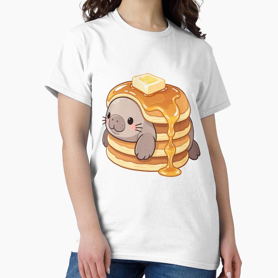 Pancake manatee by Kimicute