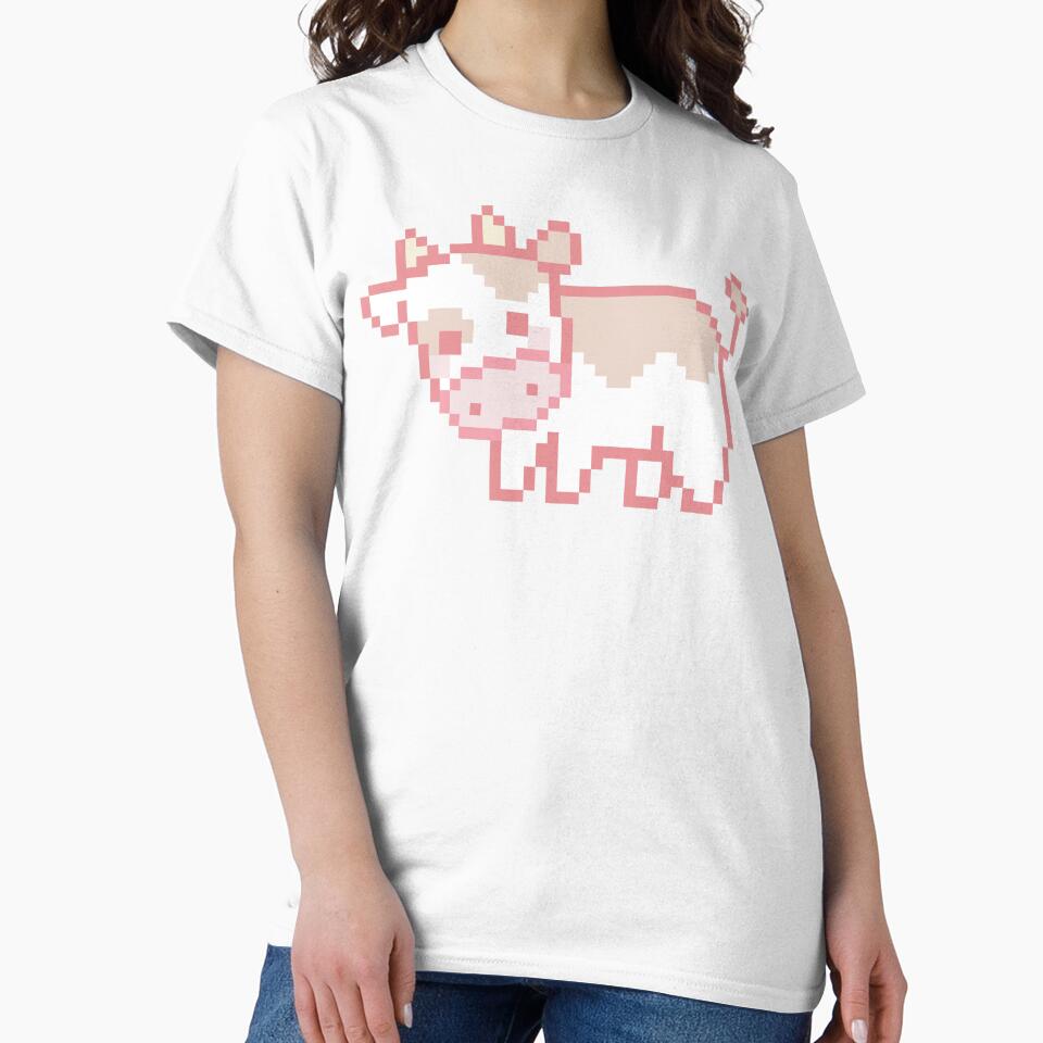pixel cow by PixelArtiste T-Shirts, Hoodie, Sweatshirt | BlankRebels.com (Image 2)