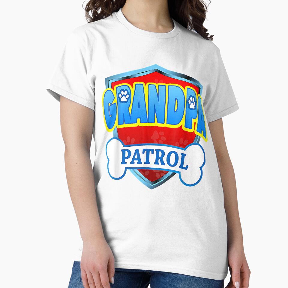 Creative Nimble Enthusiasm Relief Cute Funny Grandpa Patrol - Dog Mom, Dad For Men Womencool Gift by... (Image 2)