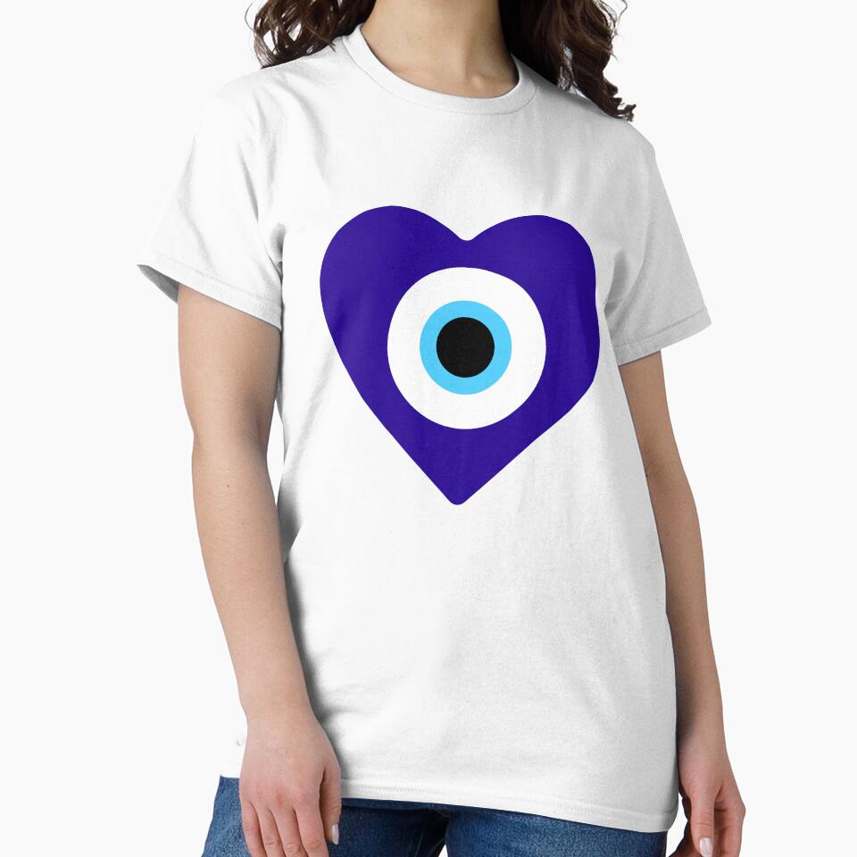 Heartfelt Evil Eye, Eye of Nazar by Russell Steadman T-Shirts, Hoodie, Sweatshirt | BlankRebels.com (Image 2)
