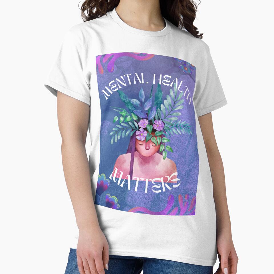 In May We Wear Green Mental Health Matters by InnaPo ⭐⭐⭐⭐⭐ T-Shirts, Hoodie, Sweatshirt | BlankRebels.com (Image 2)