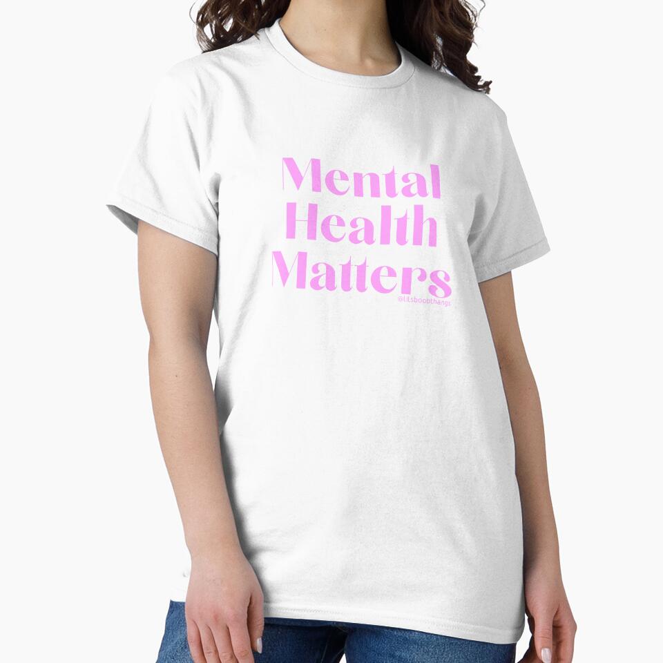 Mental Health Matters., v12b | @lilsboobthangs by lilsboobthangs T-Shirts, Hoodie, Sweatshirt | BlankRebels.com (Image 2)