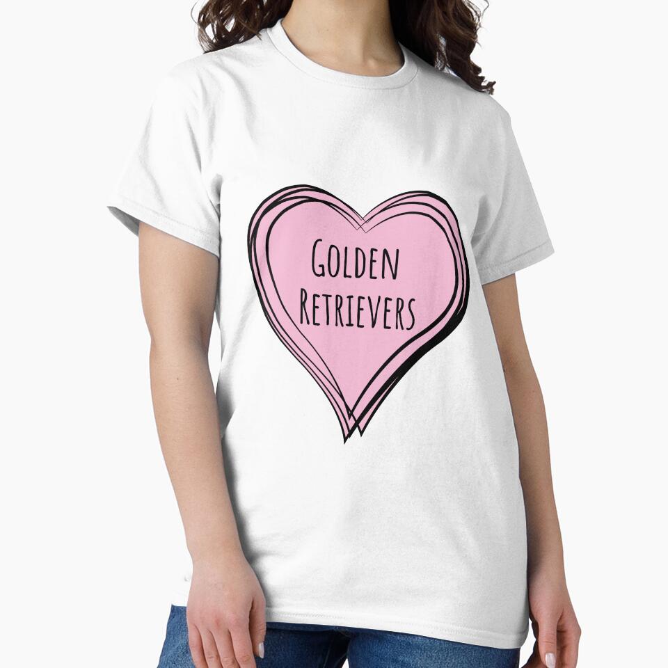 Golden Retriever Love by BeccaDaniels T-Shirts, Hoodie, Sweatshirt | BlankRebels.com (Image 2)