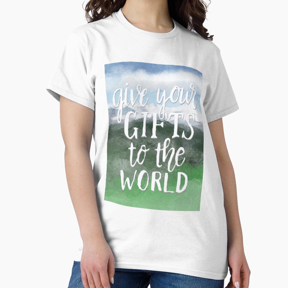 Give your gifts by acrylicsandink T-Shirts, Hoodie, Sweatshirt | BlankRebels.com (Image 2)