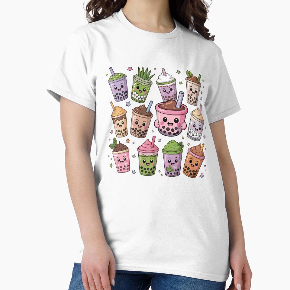 Smiling bubble tea by jkrphoto T-Shirts, Hoodie, Sweatshirt | BlankRebels.com (Image 2)