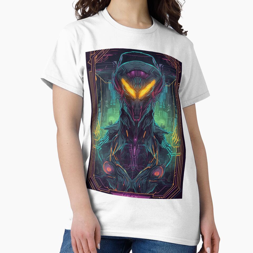 Cyberpunk Tarot #90 by nixlim T-Shirts, Hoodie, Sweatshirt | BlankRebels.com (Image 2)