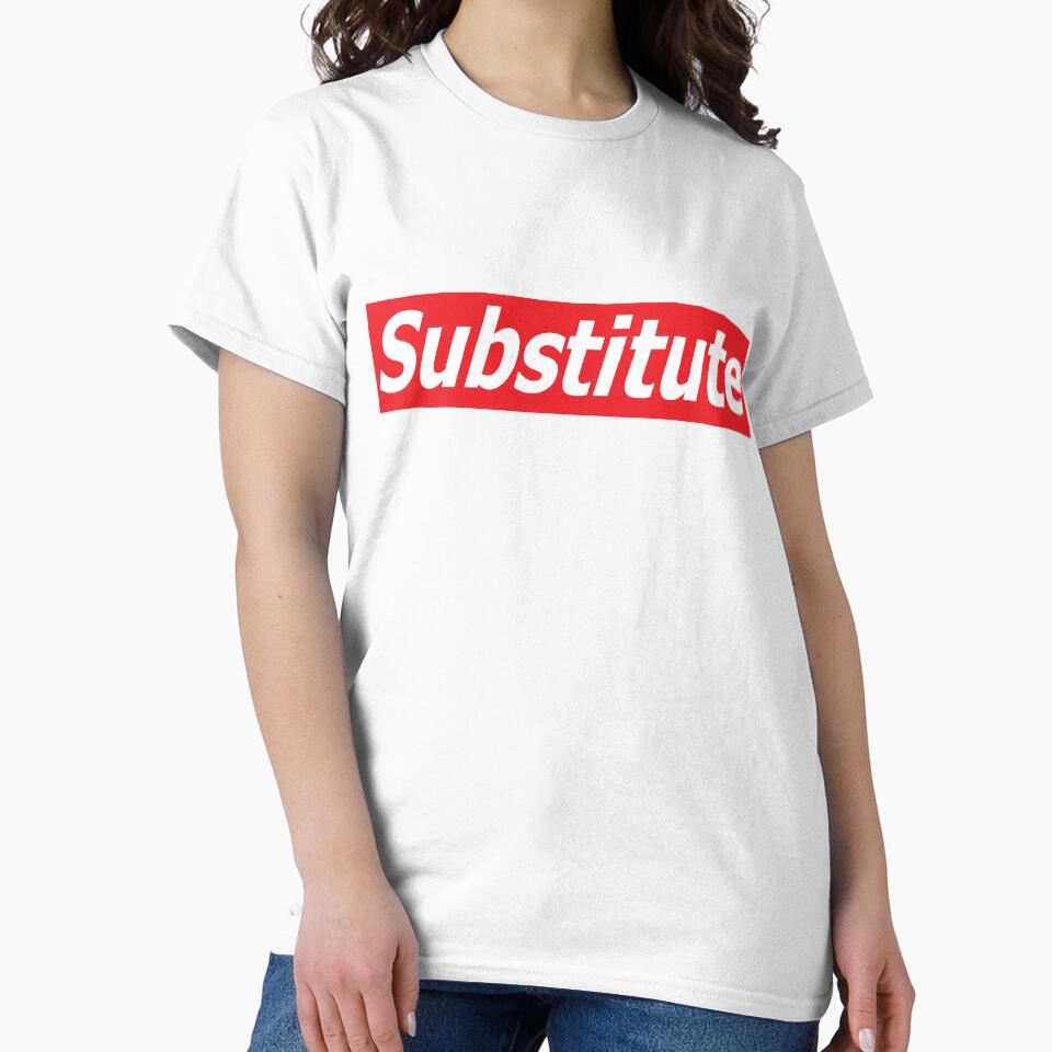 Substitute Teacher Streetware - Red by Pseudodrake Shoppe