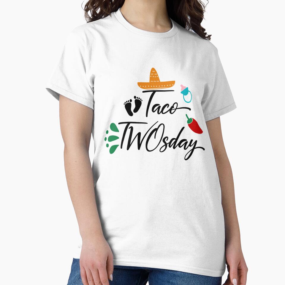 The ultimate taco twosday  Taco twosday  Taco twosday cactus  Cute taco twosday by Vivithames T-Shirts, Hoodie,... (Image 2)