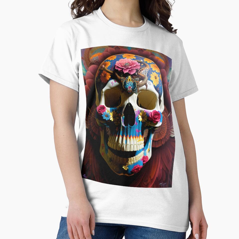 Skull  / GTIllustration308 by Grafititee T-Shirts, Hoodie, Sweatshirt | BlankRebels.com (Image 2)