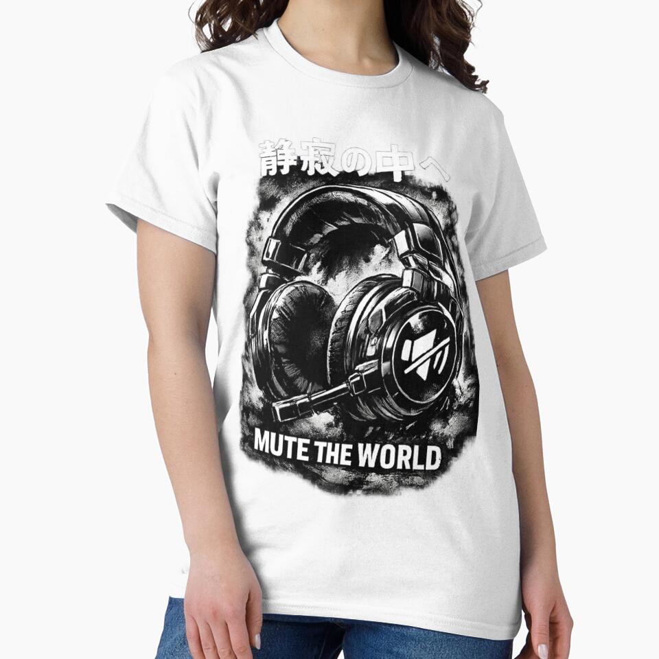 mute the world by LenysEcoHome T-Shirts, Hoodie, Sweatshirt | BlankRebels.com (Image 2)