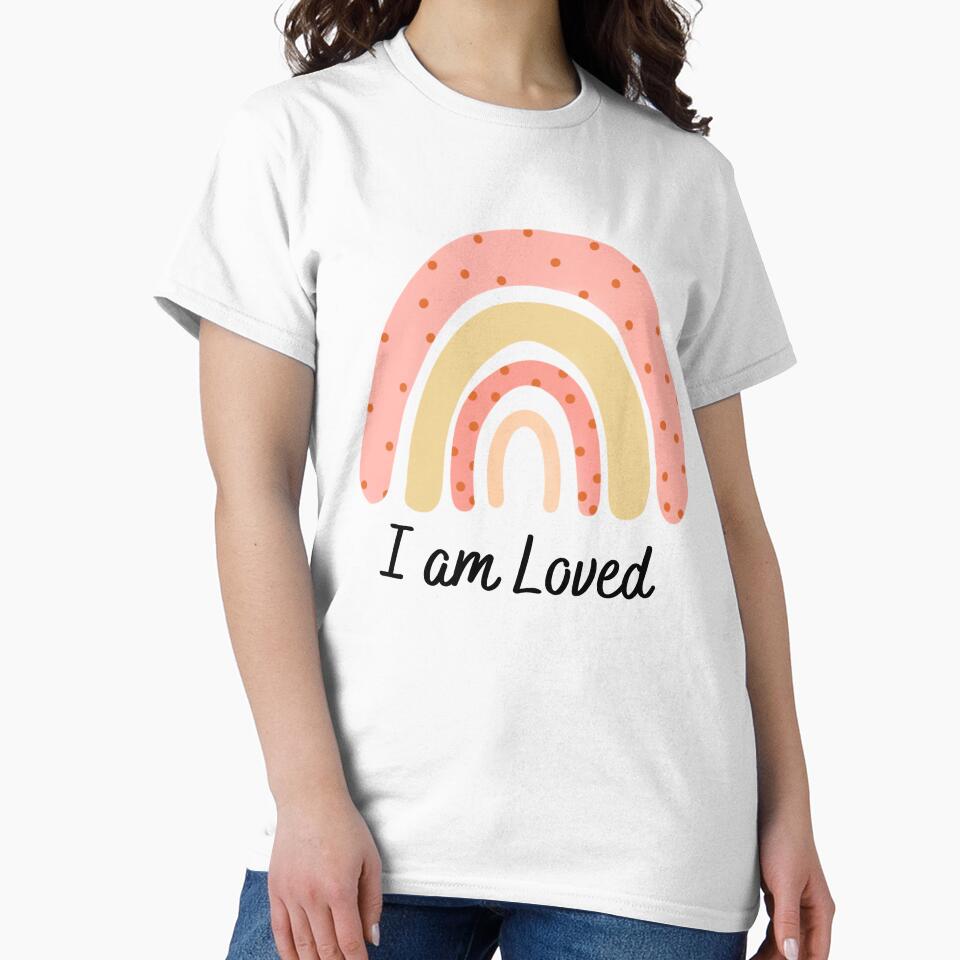 I am loved gift for new baby and new mom red design by ashdenent T-Shirts, Hoodie, Sweatshirt | BlankRebels.com (Image 2)