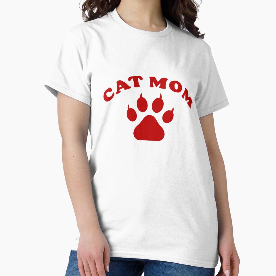 CAT MOM by alicecpr T-Shirts, Hoodie, Sweatshirt | BlankRebels.com (Image 2)