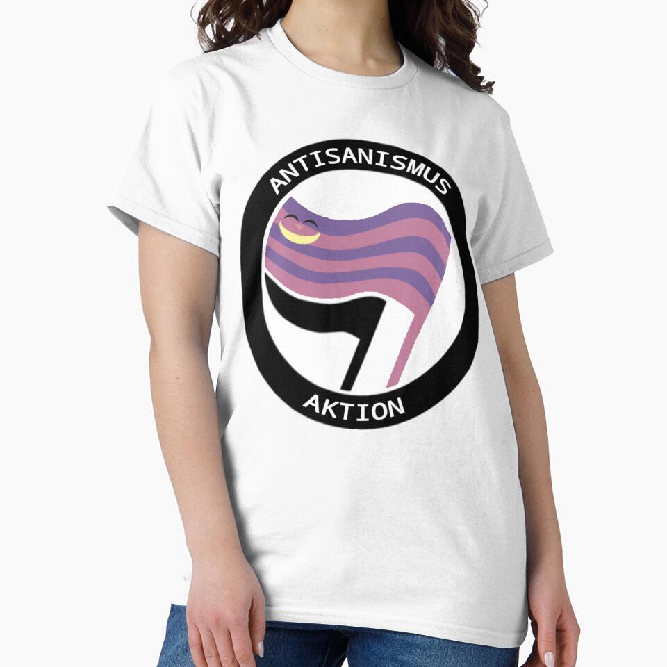 ANTISANISMUS AKTION by birdgoatman T-Shirts, Hoodie, Sweatshirt | BlankRebels.com (Image 2)