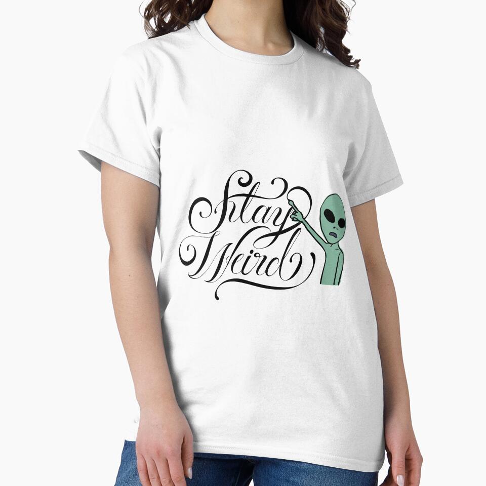 weird alien by Lauren Gruber T-Shirts, Hoodie, Sweatshirt | BlankRebels.com (Image 2)