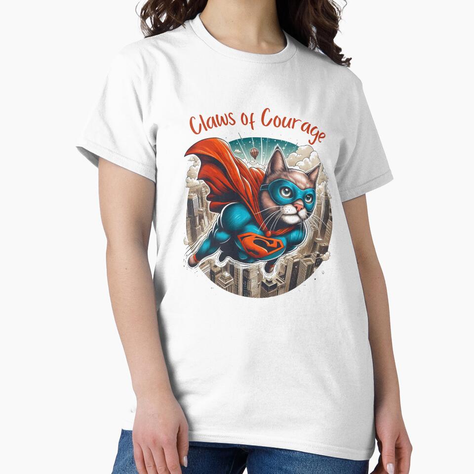 Cat : Claws Courage T-Shirts, Hoodie, Sweatshirt