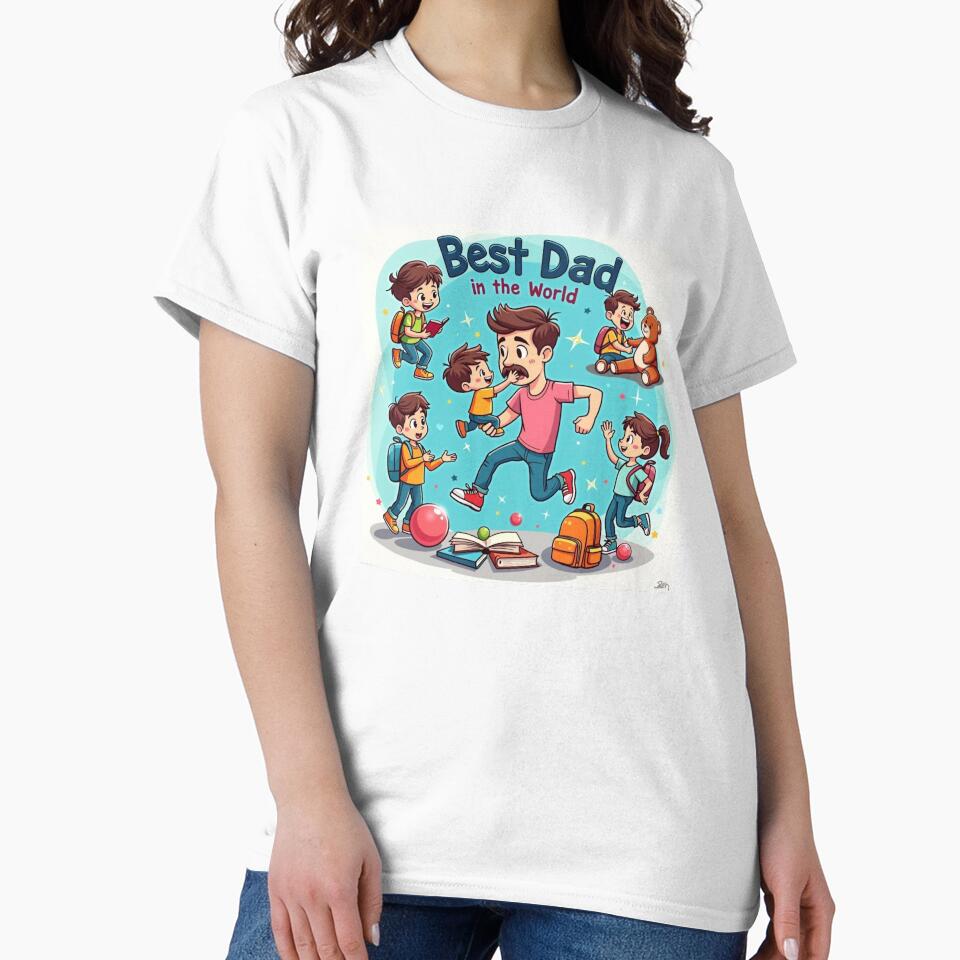 BEST DAD IN THE WORLD GIFT by giftoracreation T-Shirts, Hoodie, Sweatshirt | BlankRebels.com (Image 2)