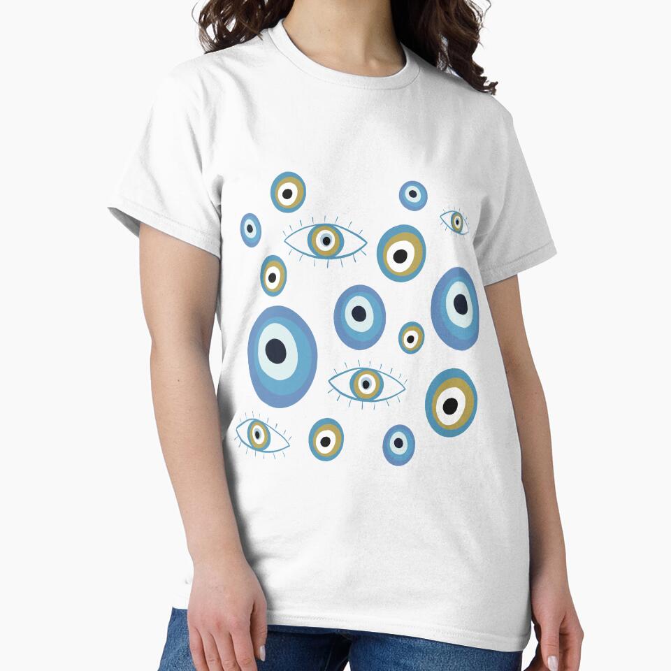 Evil eye by Hola Ilustra T-Shirts, Hoodie, Sweatshirt | BlankRebels.com (Image 2)