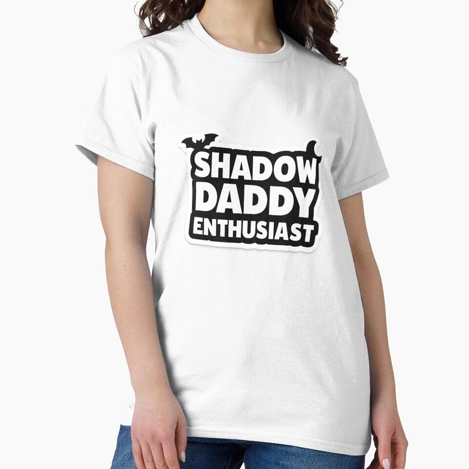 Shadow Daddy Enthusiast – Dark Romance Booktok by UGLibrary T-Shirts, Hoodie, Sweatshirt | BlankRebels.com (Image 2)