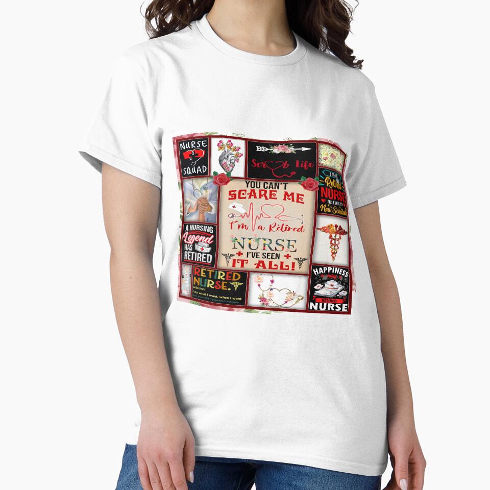 You Can't Scare Me I'm A Retired Nurse I've Seen It All - Nurse Love by judysophia T-Shirts, Hoodie, Sweatshirt (Image 2)