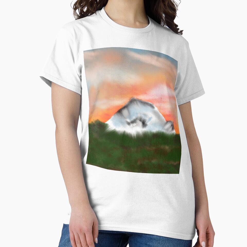 Gorgeous Moutain by Rainbowland123 T-Shirts, Hoodie, Sweatshirt | BlankRebels.com (Image 2)