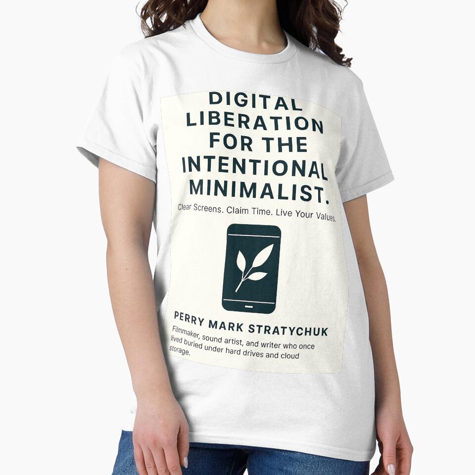 Digital Minimalist Book Cover by ElektricTea T-Shirts, Hoodie, Sweatshirt | BlankRebels.com (Image 2)