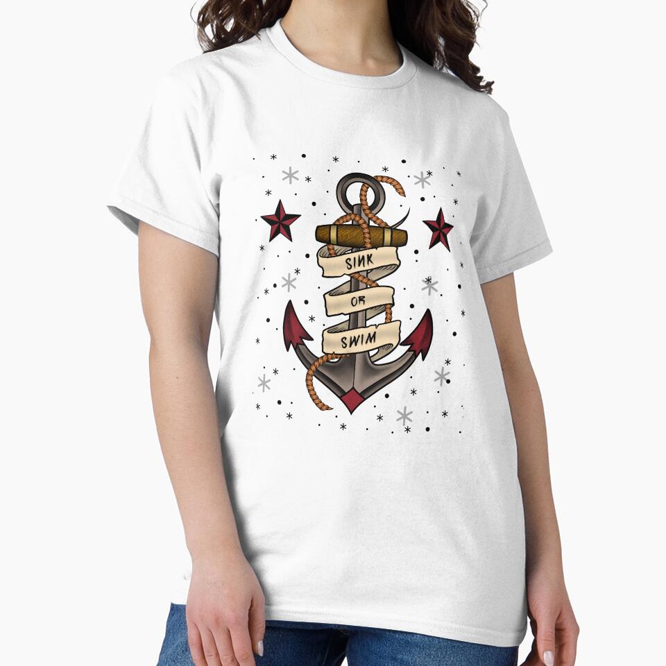 old school tattoo style design. by SoulArtLove T-Shirts, Hoodie, Sweatshirt | BlankRebels.com (Image 2)