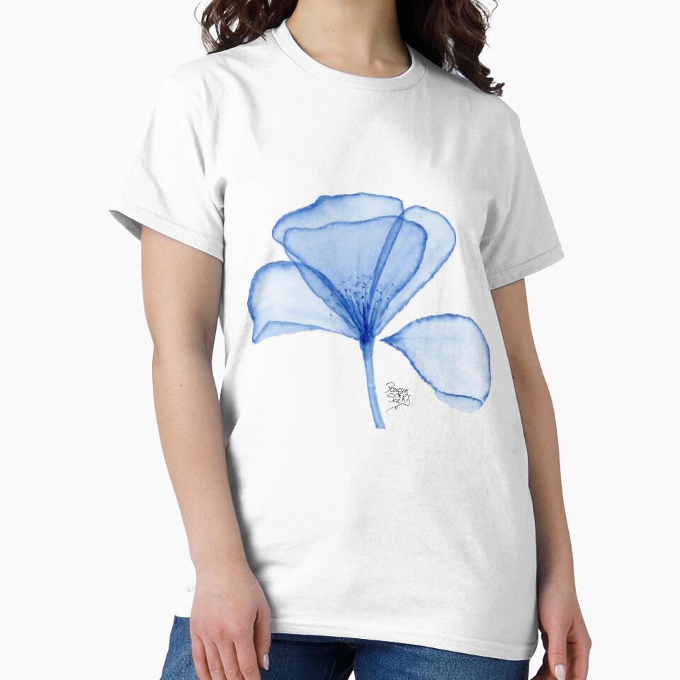 Flax flower by plume-de-souris