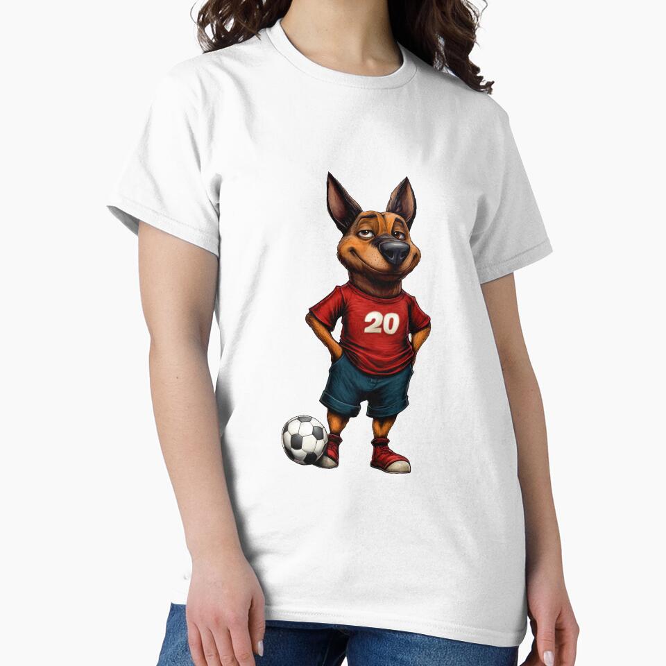 German Shepherd footballer by Soulskier