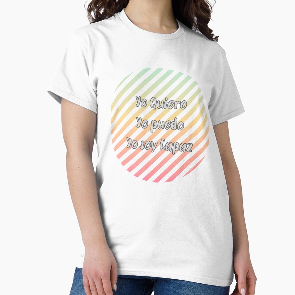 I Want, I Can, I am Capable (Gradient) by CreativeLis T-Shirts, Hoodie, Sweatshirt | BlankRebels.com (Image 2)