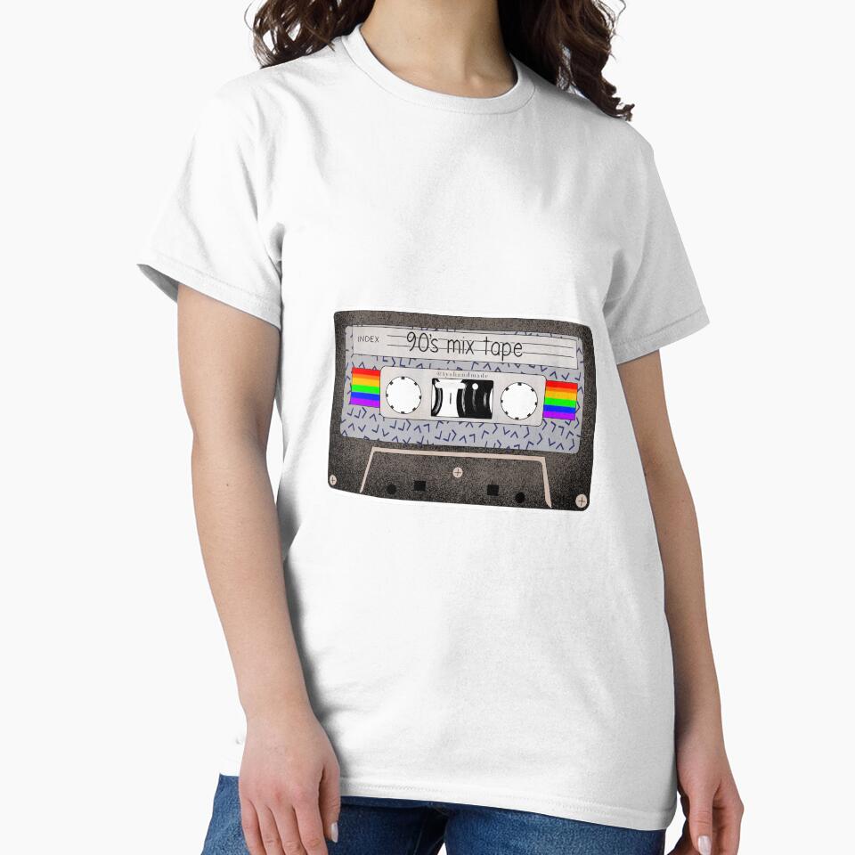 90s mix tape by TyesaHughes T-Shirts, Hoodie, Sweatshirt | BlankRebels.com (Image 2)