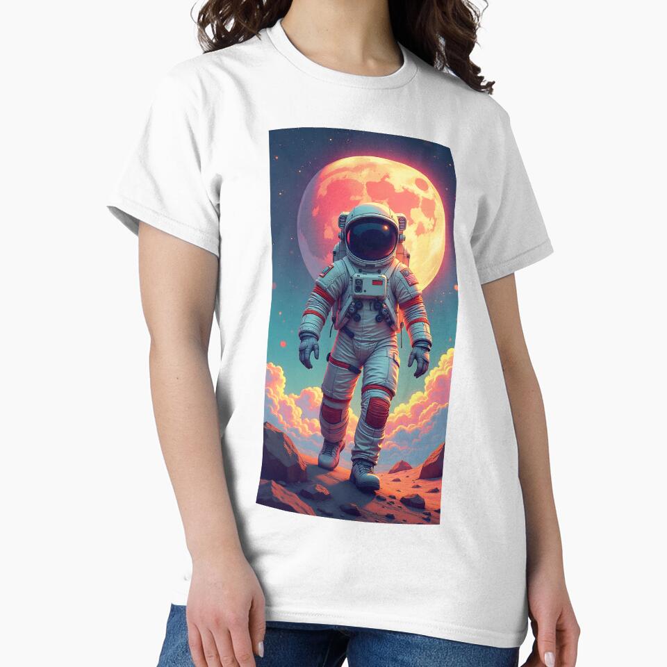 Neon Astronaut by inkadventure T-Shirts, Hoodie, Sweatshirt | BlankRebels.com (Image 2)