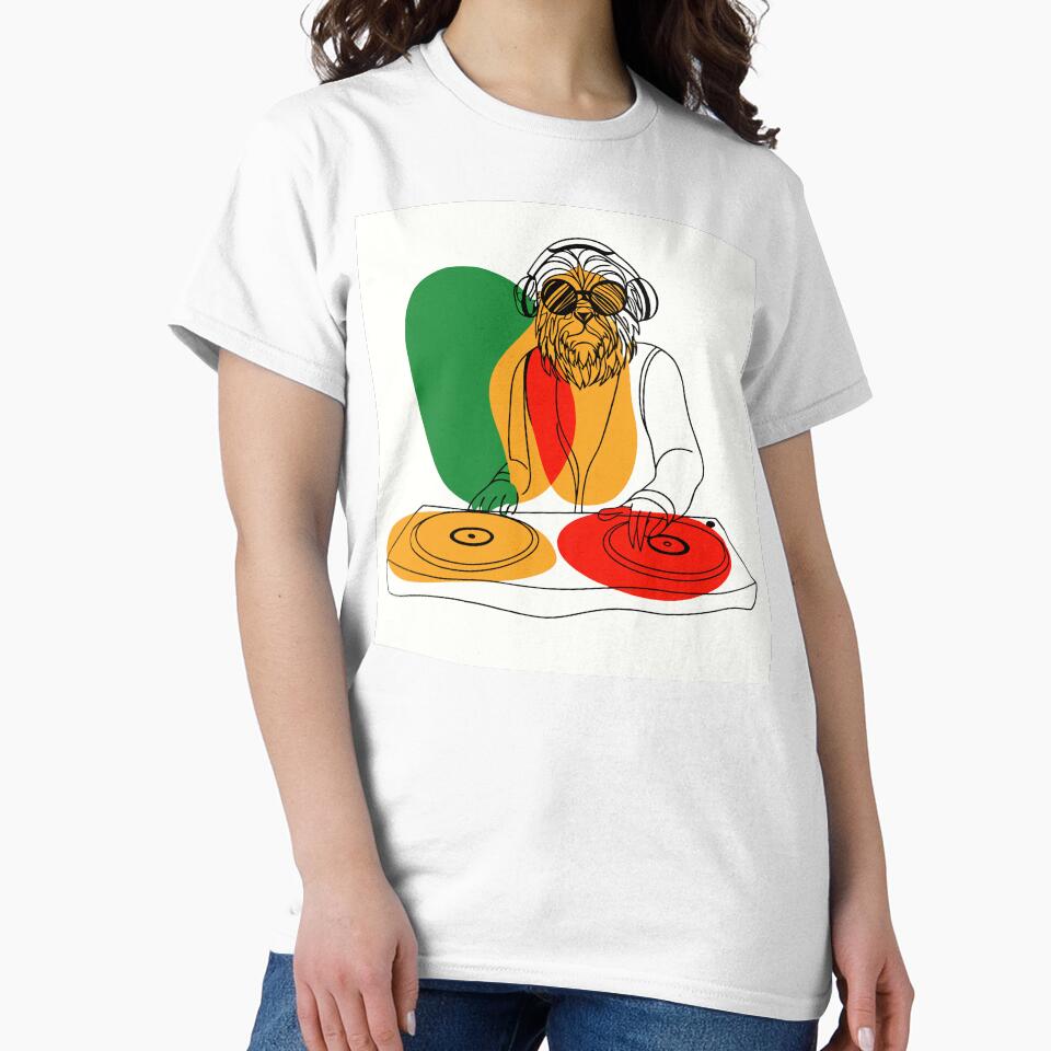 DJ funny cool dog by AhArtMe T-Shirts, Hoodie, Sweatshirt | BlankRebels.com (Image 2)