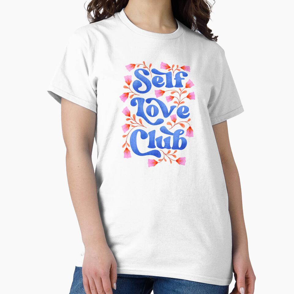 Self Love Club by RebeccaFlaherty T-Shirts, Hoodie, Sweatshirt | BlankRebels.com (Image 2)